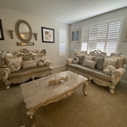 Living Room Sofa Set 
