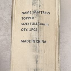 Memory Foam Mattress Topper