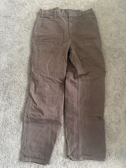 Carhartt Double Knee Pants Brown Sz.34