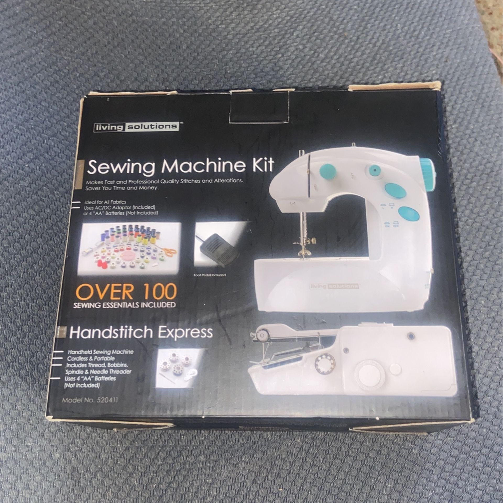 Living Solutions Sewing Machine Kit New Never Opened