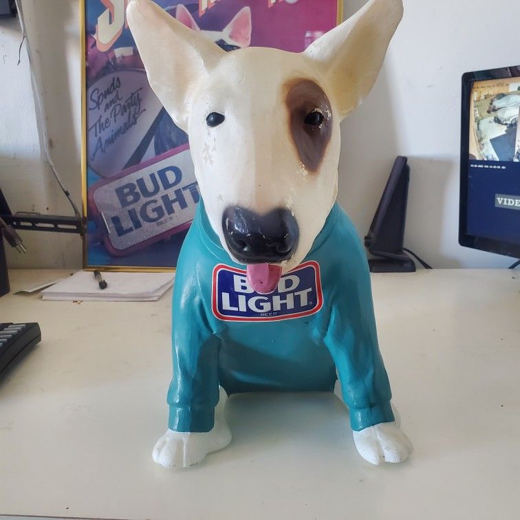 Vintage Man Cave Spuds Bud Light Light $500