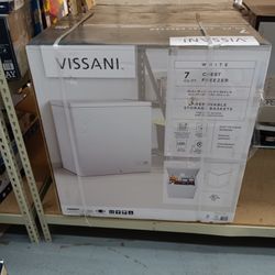 vissani 6.9 cu ft chest freezer