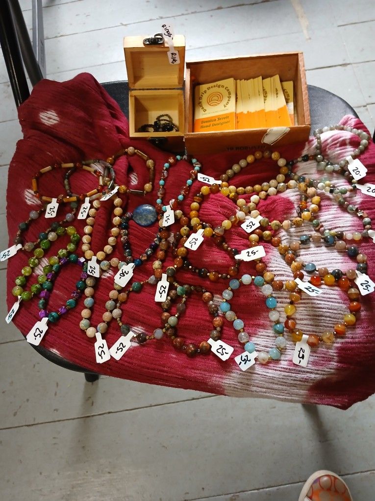 Handmade Semiprecious Stone Bracelets