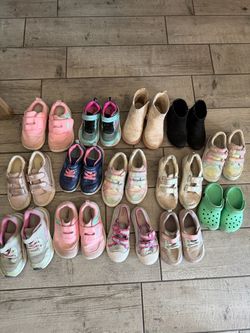 Toddler Girls Shoe Lot – 10+ Pairs