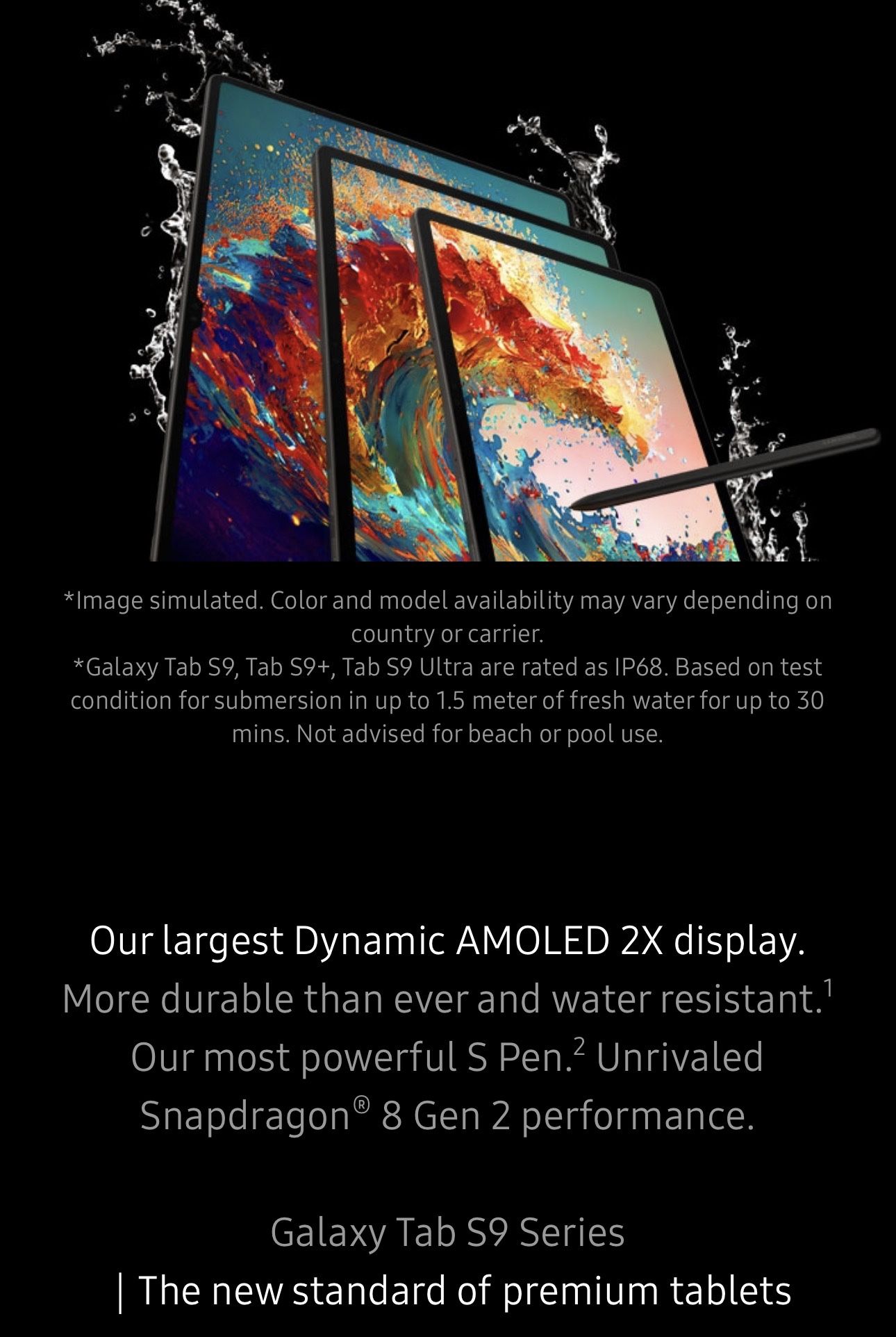 Samsung Ultra 9 512GB 14.6” Screen Tablet With Pen