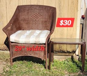 Chair & Table