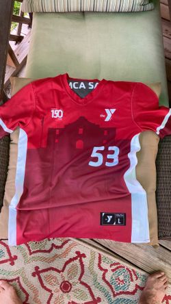 NEW YMCA sports jersey youth large