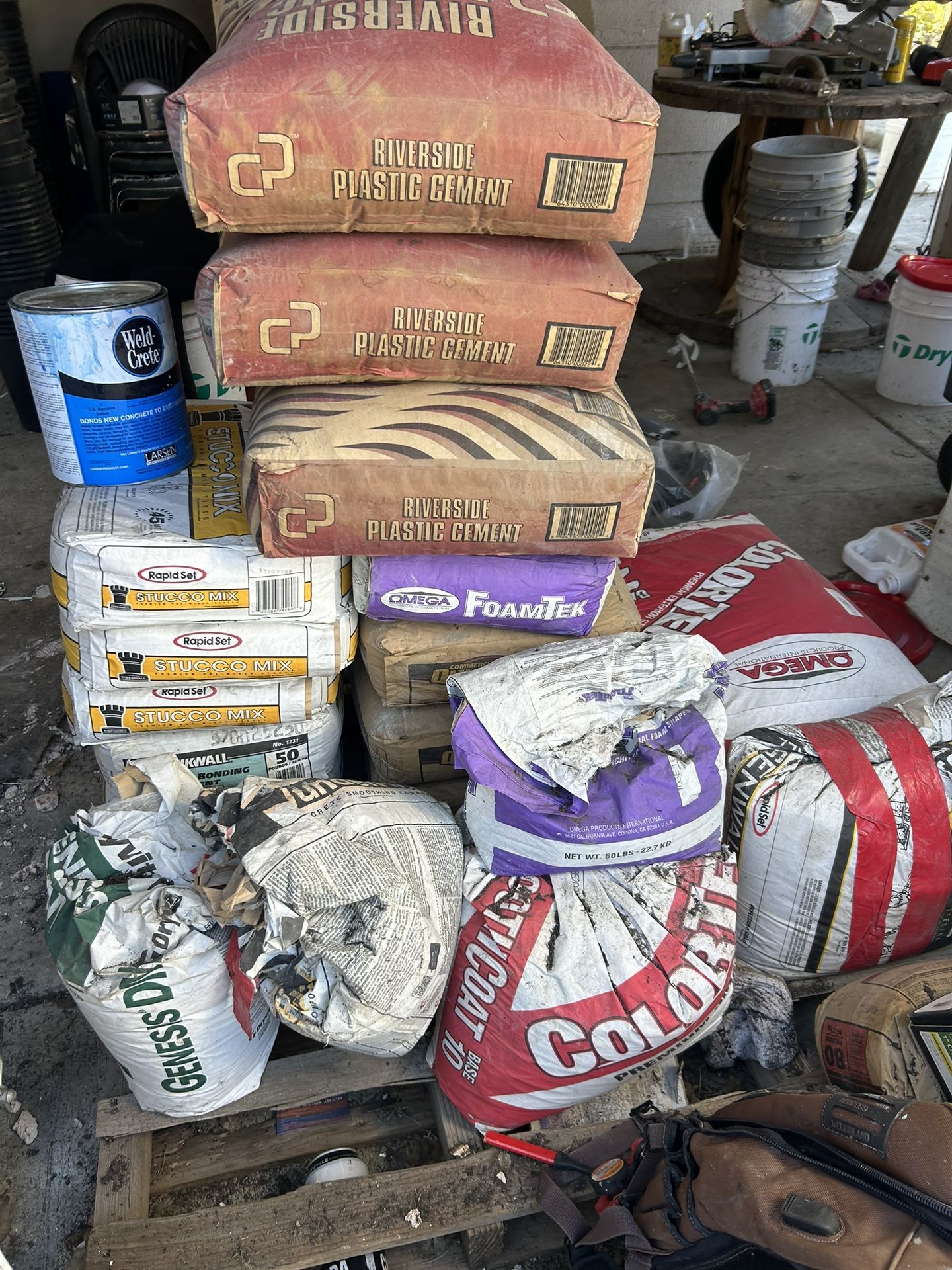 Stucco Materials Plaster Cement