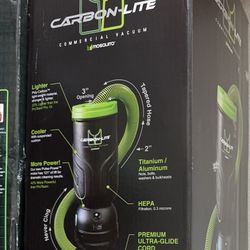 Mosquito Back Pack Industrial Vacuum .. Carbon-lite Edition 