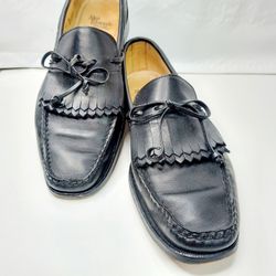 ALLEN EDMONDS ALTON MEN’S SIZE 11. D Black   Shoe MADE IN USA.