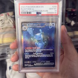 Pokemon Blastoise Ex #200 PSA 10