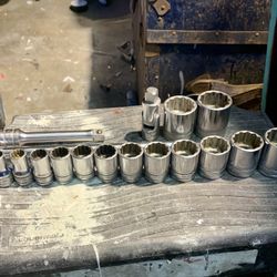 Snap-On 1/2” Socket Set!!
