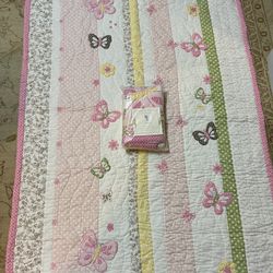 Pottery Barn Nursery Toddler Quilt & Sham 