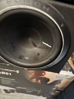 2 speaker box 12 inch sub woofer