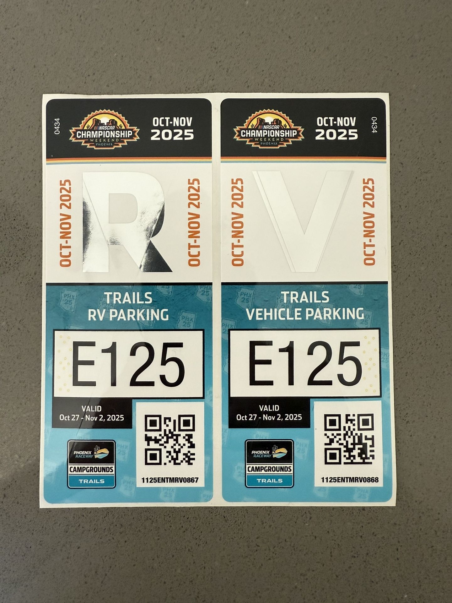 NASCAR Championship Camp Site