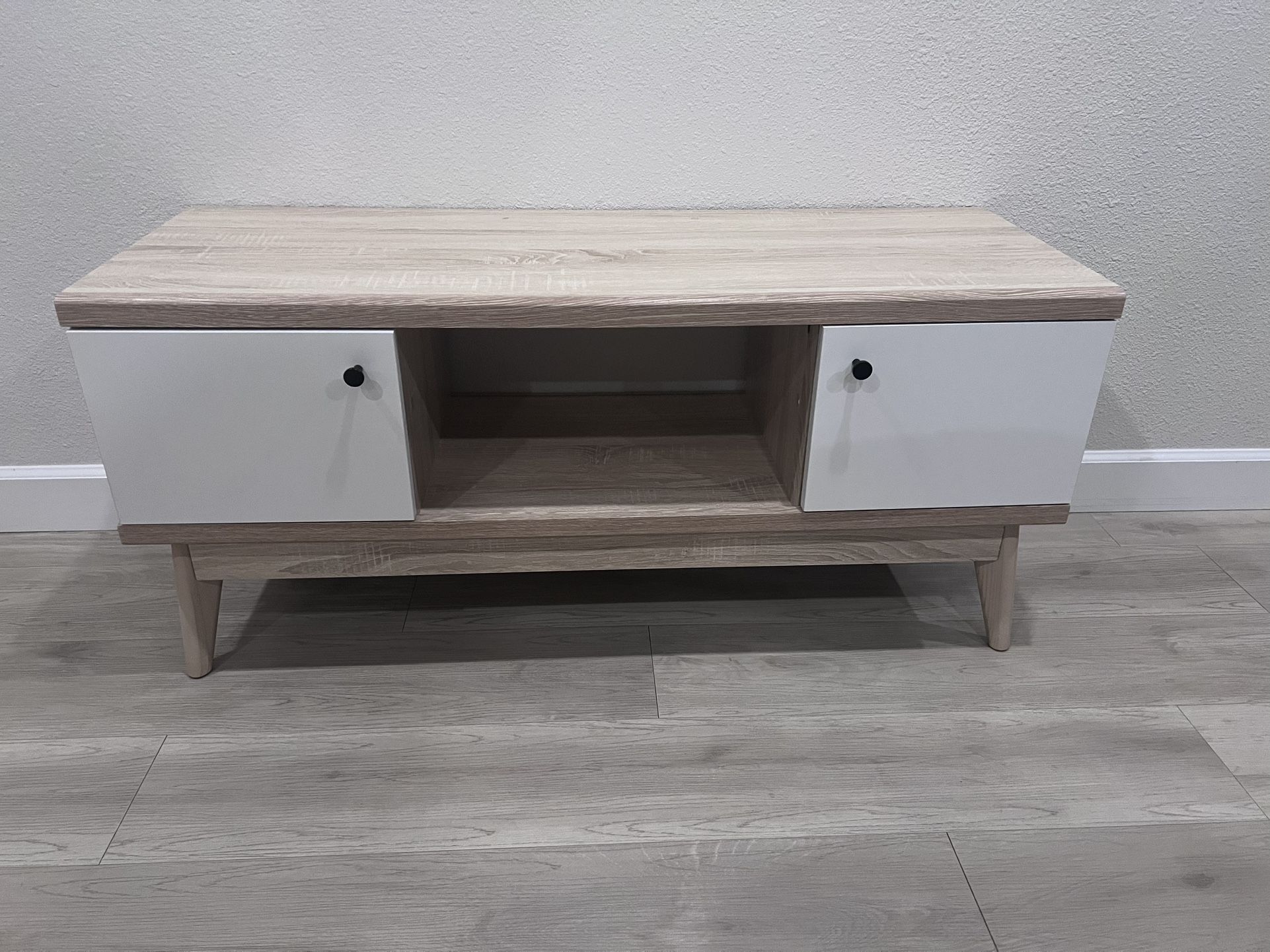 Mid Century Modern Media TV Console Stand
