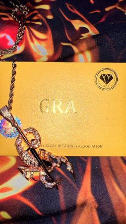 Scorpion charm and chain