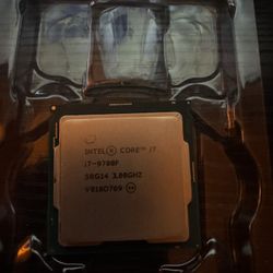 Intel |  i7 9700f  |  3.0 GHZ 