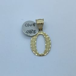 New Gold Letter Pendant