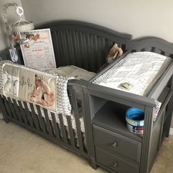 Baby Crib And Mattress