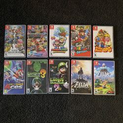 NINTENDO SWITCH GAMES