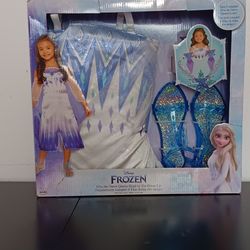 Frozen Elsa the snow queen head to toe Dress up seguisement complet d'Elsa Reine des neiges.