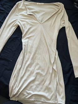 Light brown Midi Dress Size L