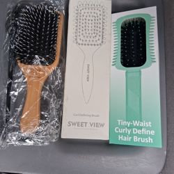 Girls Brushes 5 Each Obo 