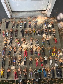 WWE Action Figures with Equipment