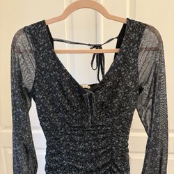 Hollister Long Sleeve Sundress 