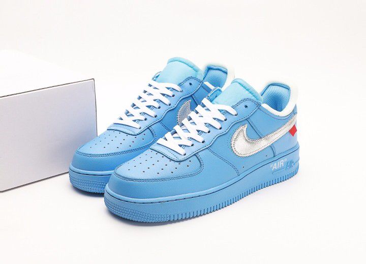 Nike Air Force 1 Low Off White Mca University Blue 35