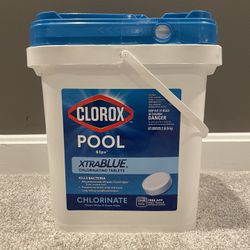 Clorox XtraBlue 12LBS Chlorine Tablets