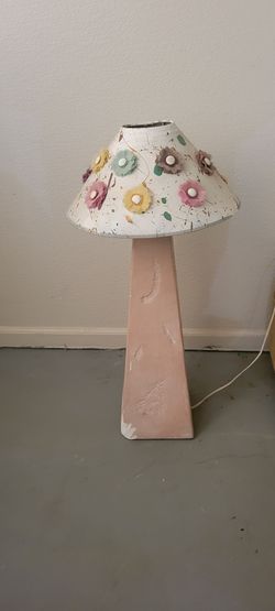 whimsical handmade table lamp