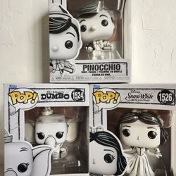 Funko Pop Disney Black and White Collection 