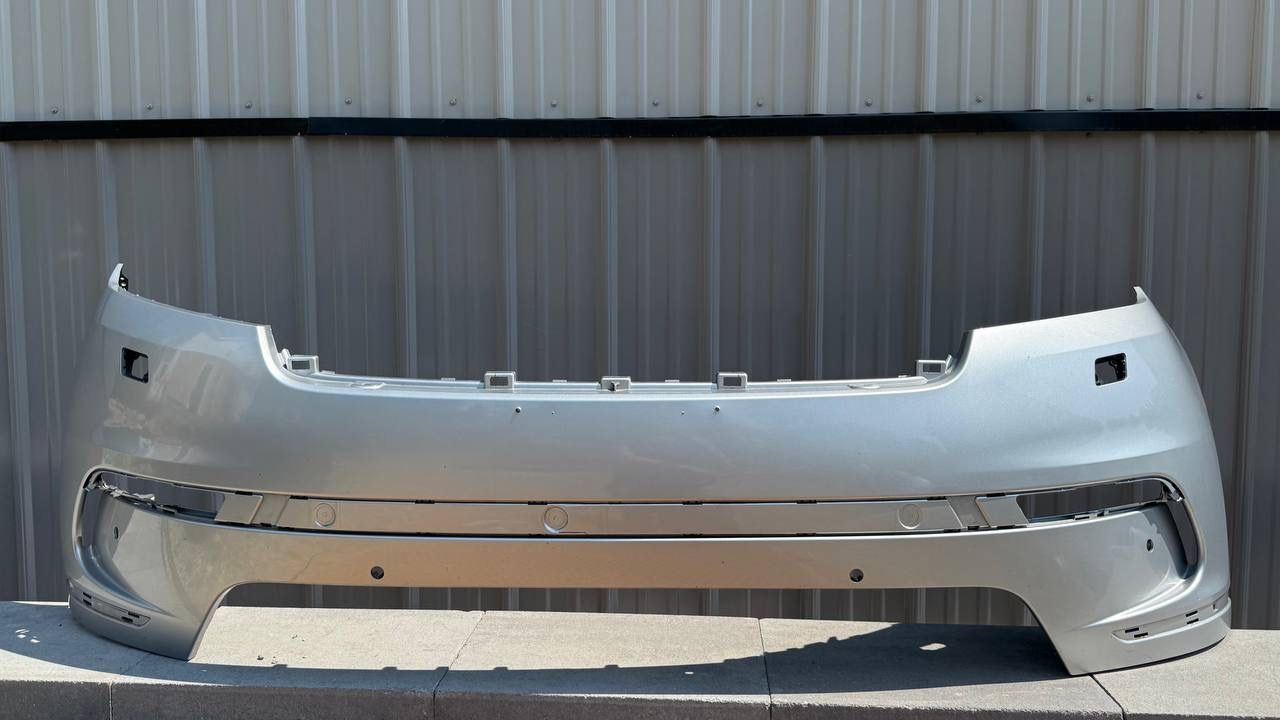 LAND ROVER RANGE ROVER VELAR FRONT BUMPER SILVER FOR WASHERS AND PARKING SENSORS ORIGINAL