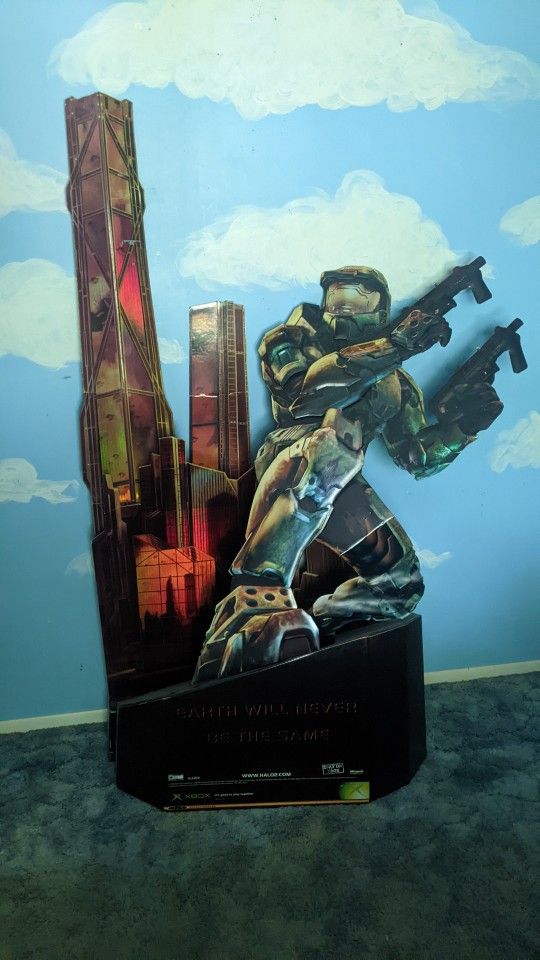Halo 2 Retail Promo Standee 
