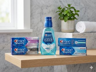 Crest Oral Care Bundle – 5 Pieces