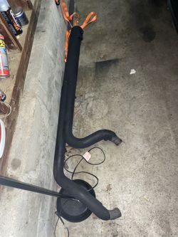 Stock Harley Davidson Motorcycle Exhaust 2 In 1