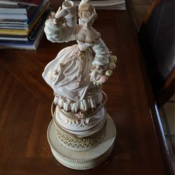 Old Porcelain Lamp