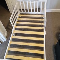 Toddler Bed  W/ Mattress