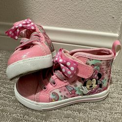 Pink Minnie Mouse Toddler Shoes
