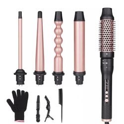 5in1 Curling Iron Set