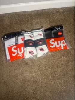 Supreme × Hanes & Chrome Hearts Sock Bundle - 6 Pairs