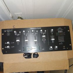 American Audio Q-2411 4 Channel DJ Mixer