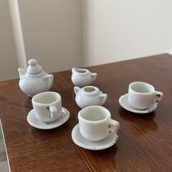 Antique Doll Sized Tea Set
