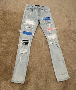 Mens Focus Fashion Jeans 29W30L