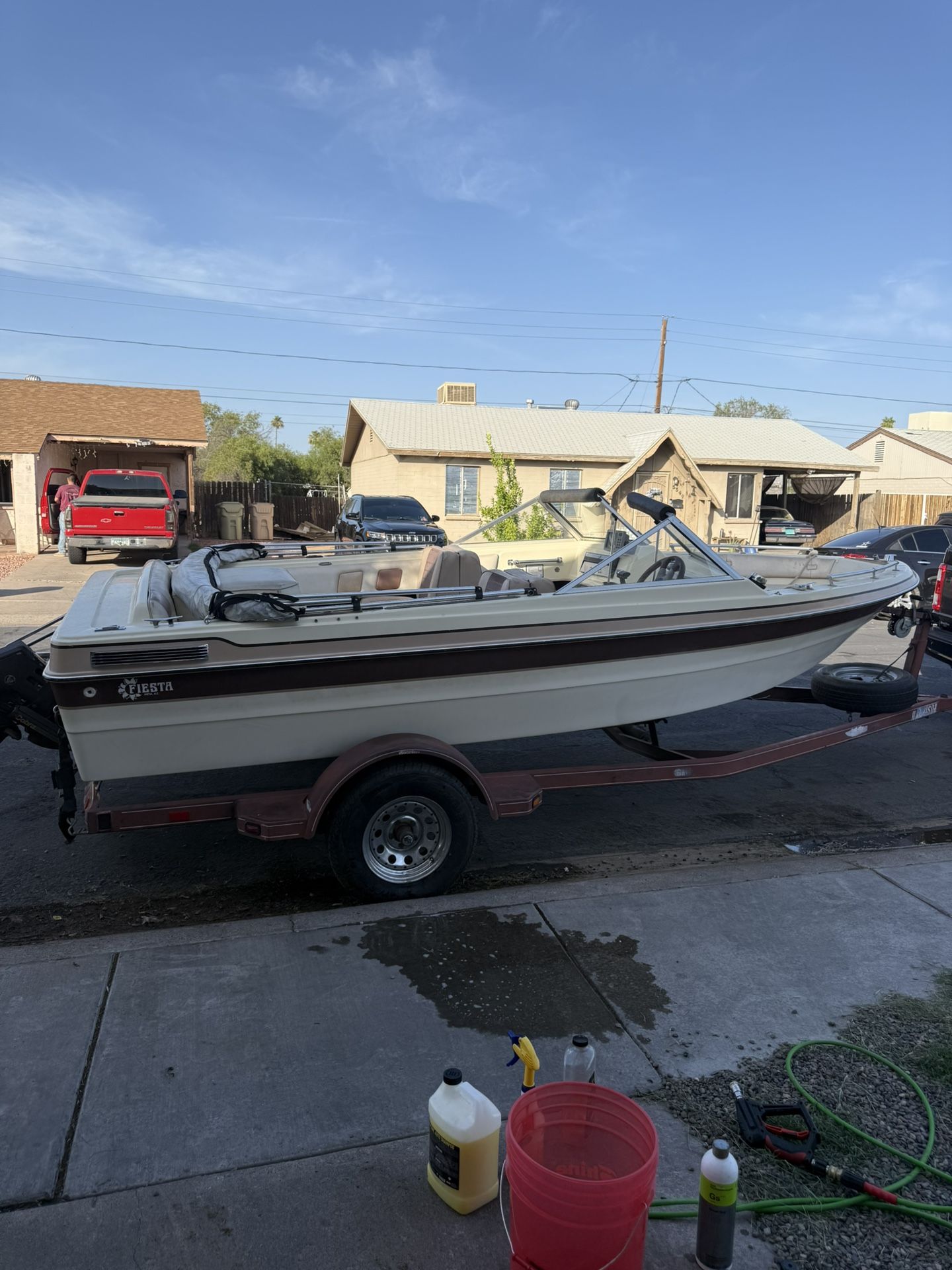 1987 Fiesta Boat. WATER READY
