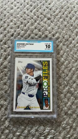 Shohei Ohtani 2025 Topps Profiles #TP-1 GEM MT 10