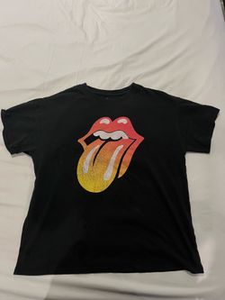 1978 rolling stones tour t shirt size m