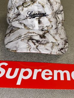 Supreme Marble Adjustable Hat
